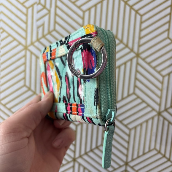 Vera Bradley Quilted Wallet keychain - Picture 9 of 9